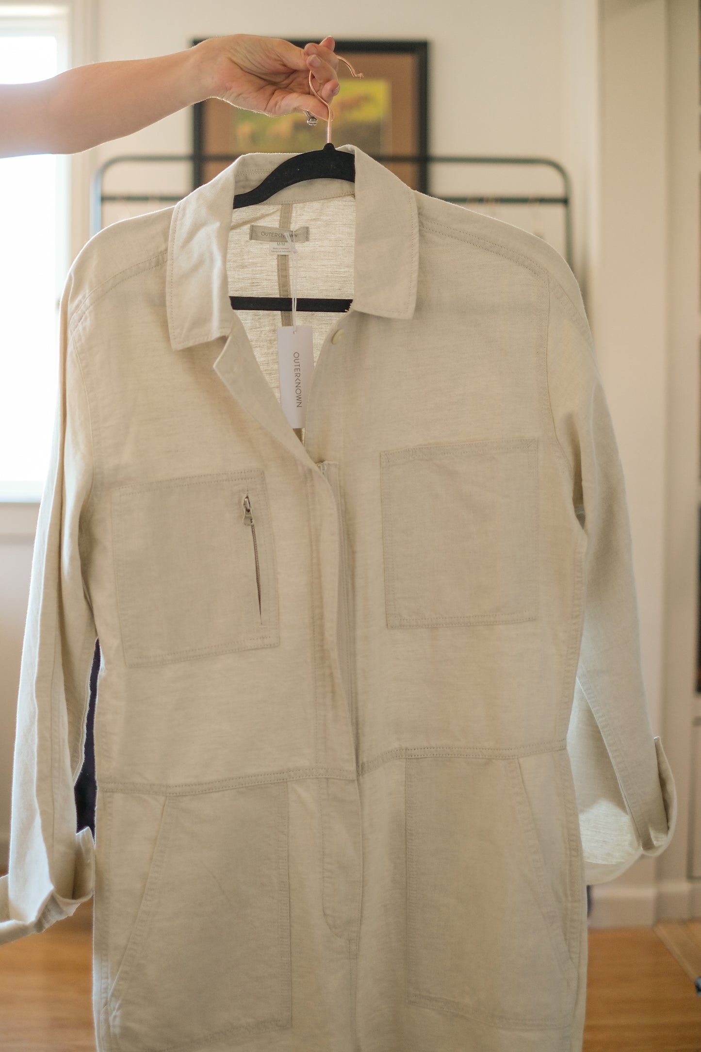 Outerknown Station Linen Jumpsuit