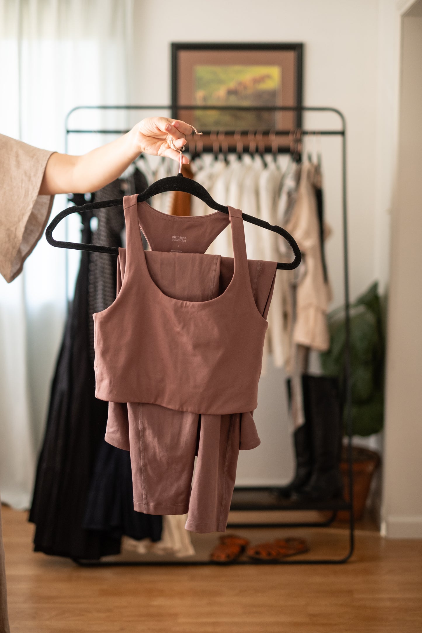 Yoga Pant & Crop Tank Set