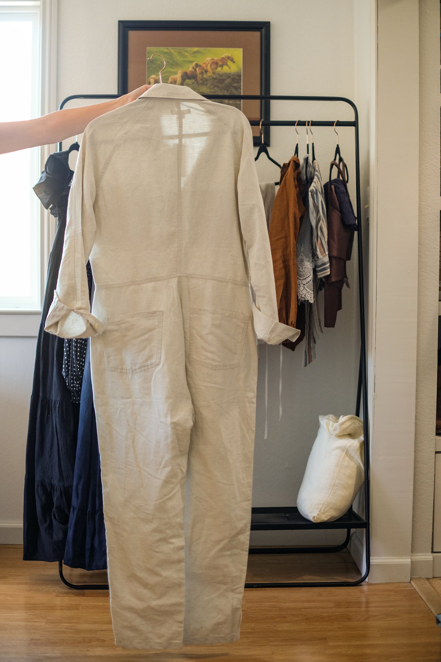 Outerknown Station Linen Jumpsuit