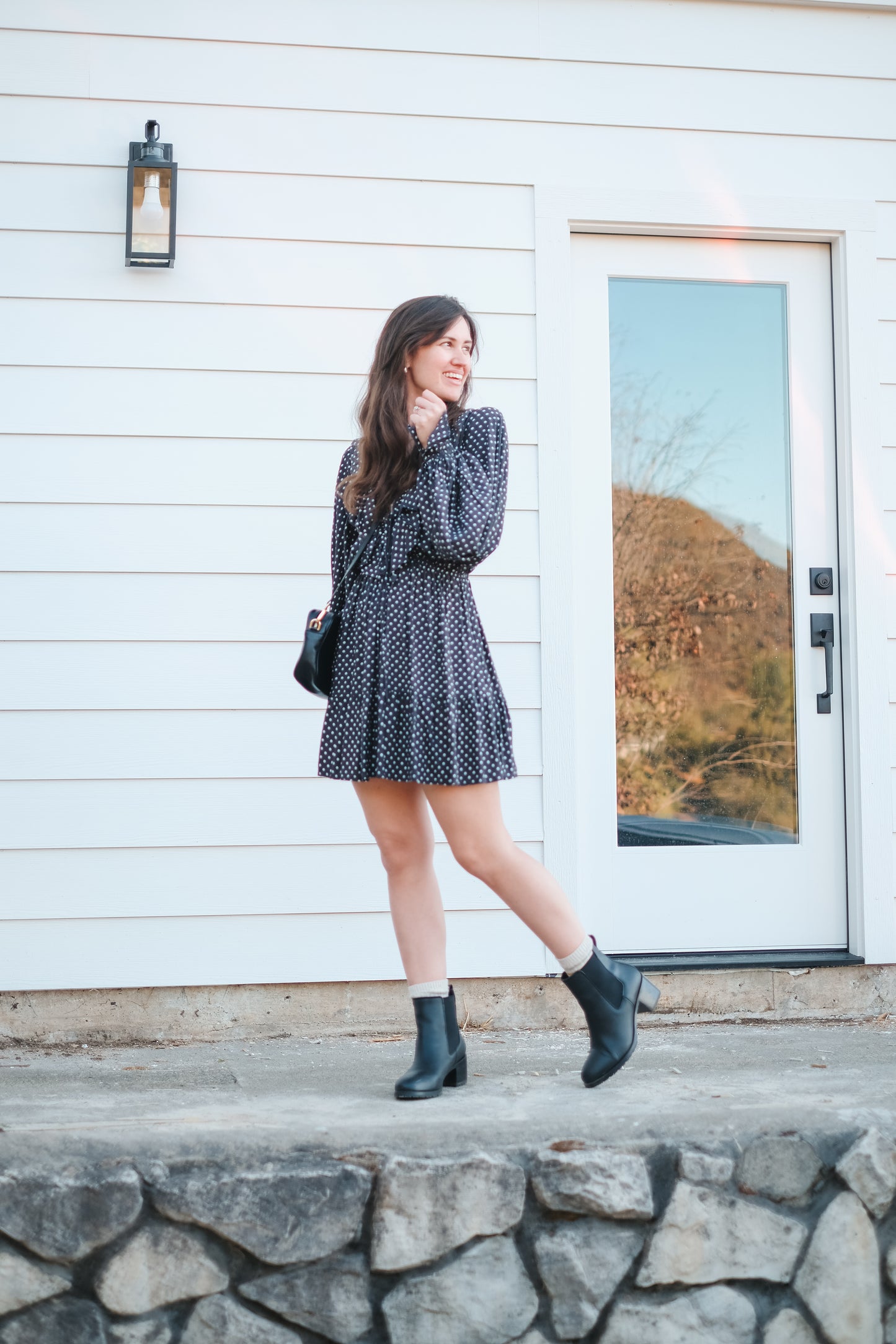 BaliElf Poilka Dot Mini Dress - Medium