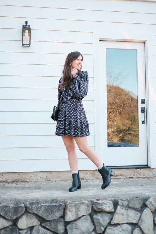 BaliElf Poilka Dot Mini Dress - Medium