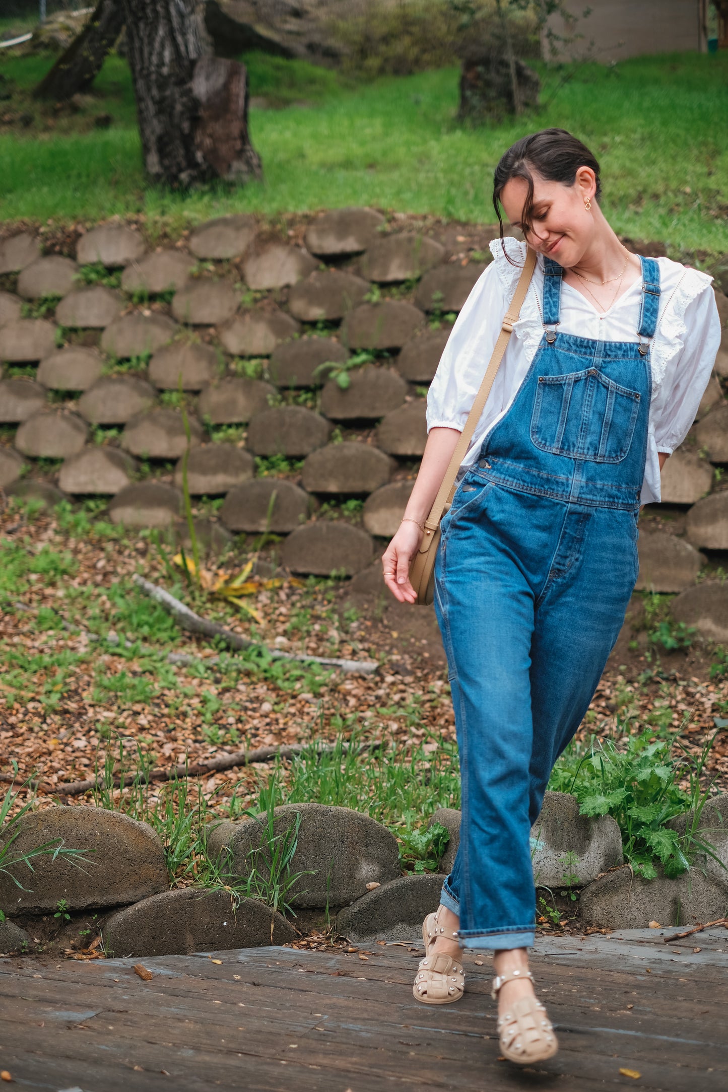 Scotch & Soda Amsterdam Puffed Sleeve Peplum Blouse - Small